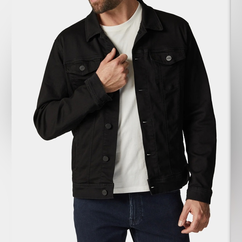 Travis Jacket in Brushed Denim